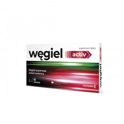 Węgiel Activ 10 tabletek