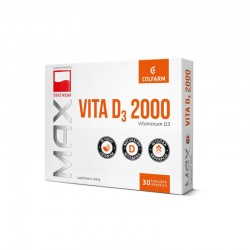 Max Vita D3 2000, 30 kapsułek