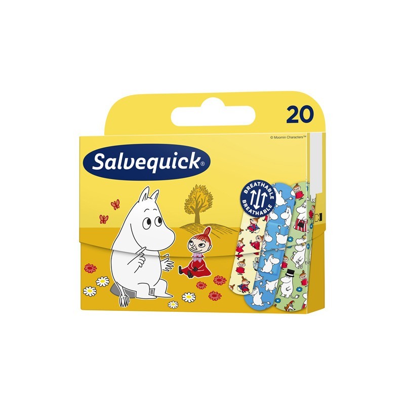 Plastry Salvequick Muminki 20 sztuk 