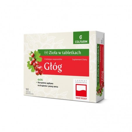 Głóg 90 tabletek