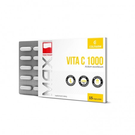  max vita c 1000 15 kapsułek 