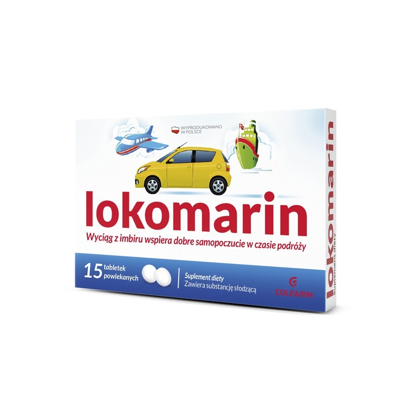 Lokomarin 15 tabletek 