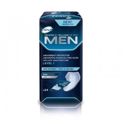 Wkładki anatomiczne Tena Men Light (level 1) 24 sztuki