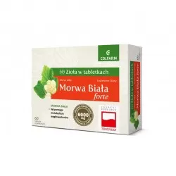 Morwa Biała forte 60 tabletek