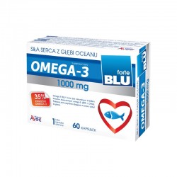 Omega 3 blu forte 1000 mg, 60 kapsułek