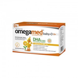 Omegamed Baby+D, 60 kapsułek twist-off