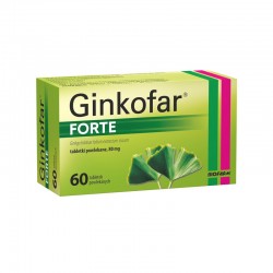 Ginkofar Forte 80 mg, 60 tabletek