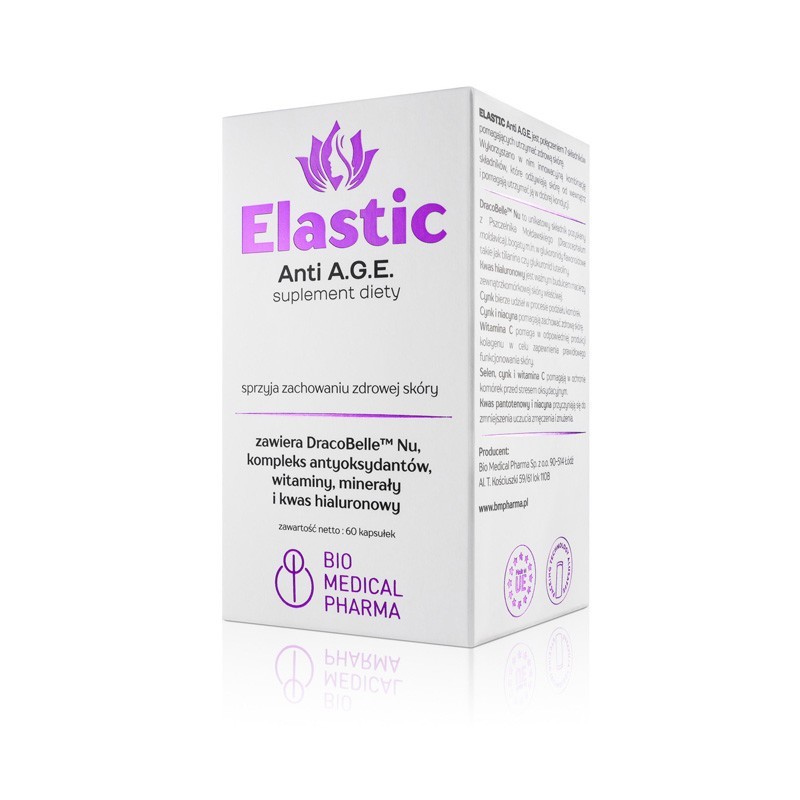 Elastic Anti A.G.E., 60 kapsułek 