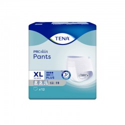 Majtki chłonne Tena Pants Proskin plus XL 12 sztuk