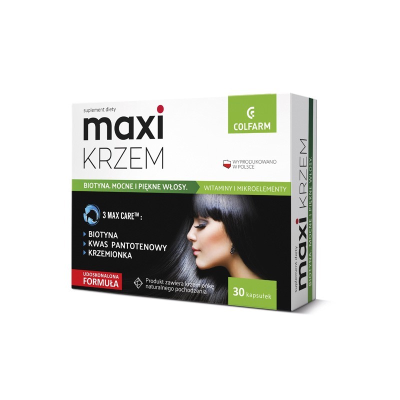 Maxi krzem 30 kapsułek 