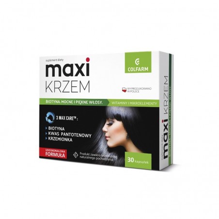  Maxi krzem 30 kapsułek 