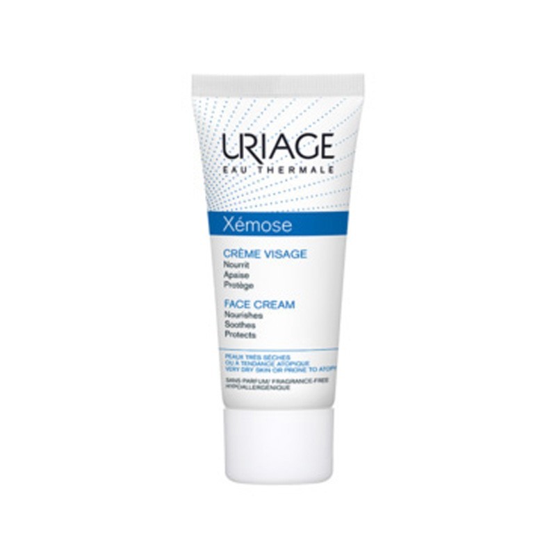 Uriage Xemose, krem do twarzy, dla dorosłych i dzieci od 1 dnia życia, 40 ml 