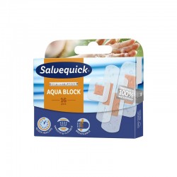 Plastry Salvequick Aqua block 16 sztuk