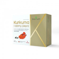 Biovitum kurkuma i czarny pieprz 60 kapsułek
