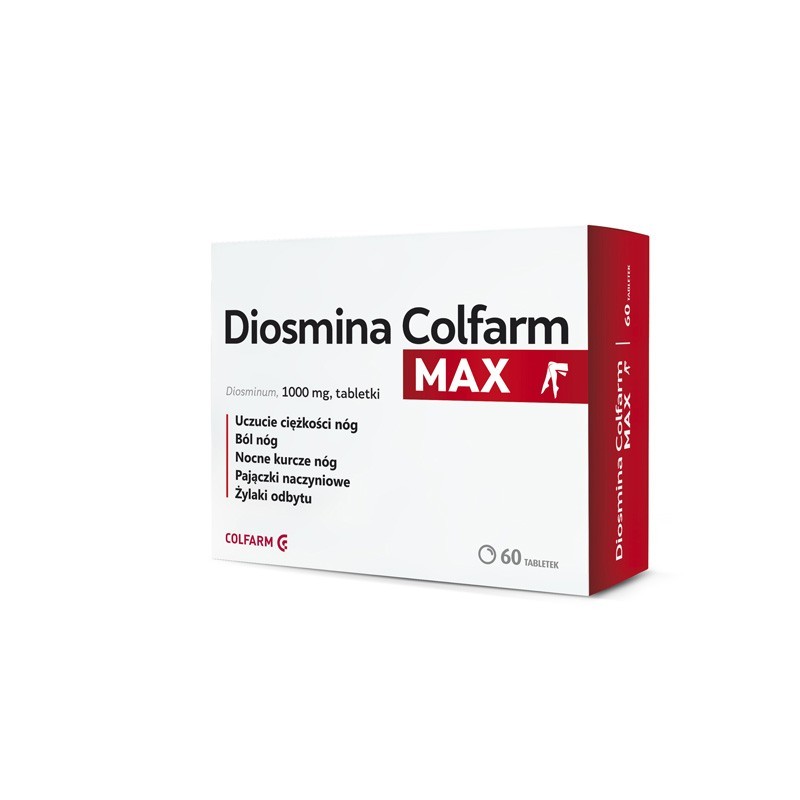 Diosmina Colfarm 1000 mg, 60 tabletek 