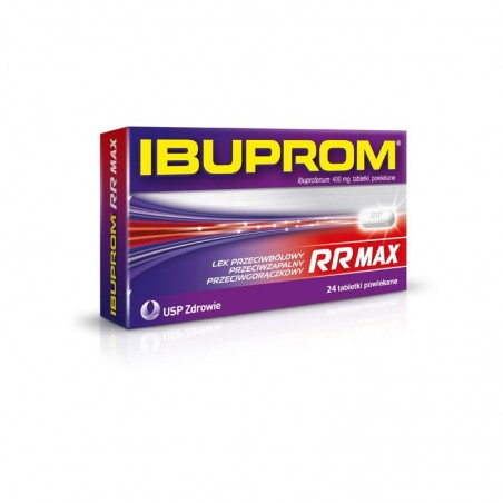 Ibuprom RR Max 400 mg, 24 tabletki