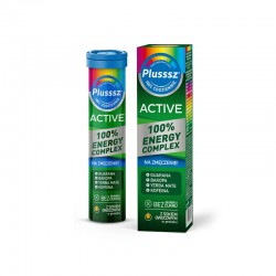 Plusssz Active 100% energy complex 20 tabletek musujących