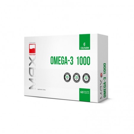  Max Omega 3 1000, 60 kapsułek 