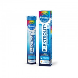 Plusssz Elektrolity + 100% multiwitamina, 24 tabletki musujące