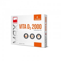 Max Vita D3 2000, 60 kapsułek