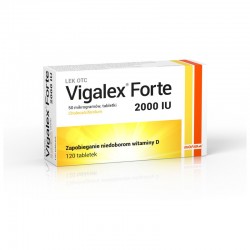 Vigalex forte 2000 I.U., 120 tabletek