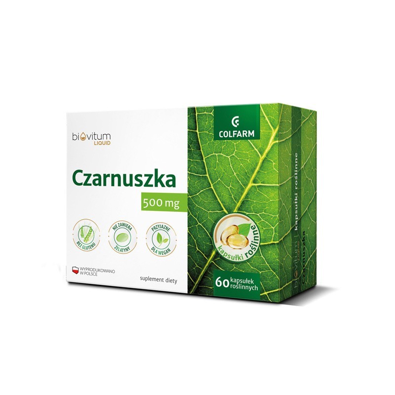 Biovitum Liquid Czarnuszka 60 kapsułek 