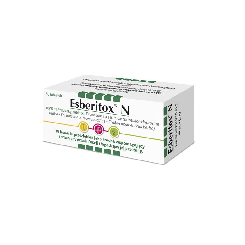 Esberitox N 50 tabletek 