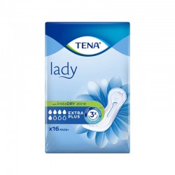 Pieluchy anatomiczne Lady Extra plus M 16 sztuk