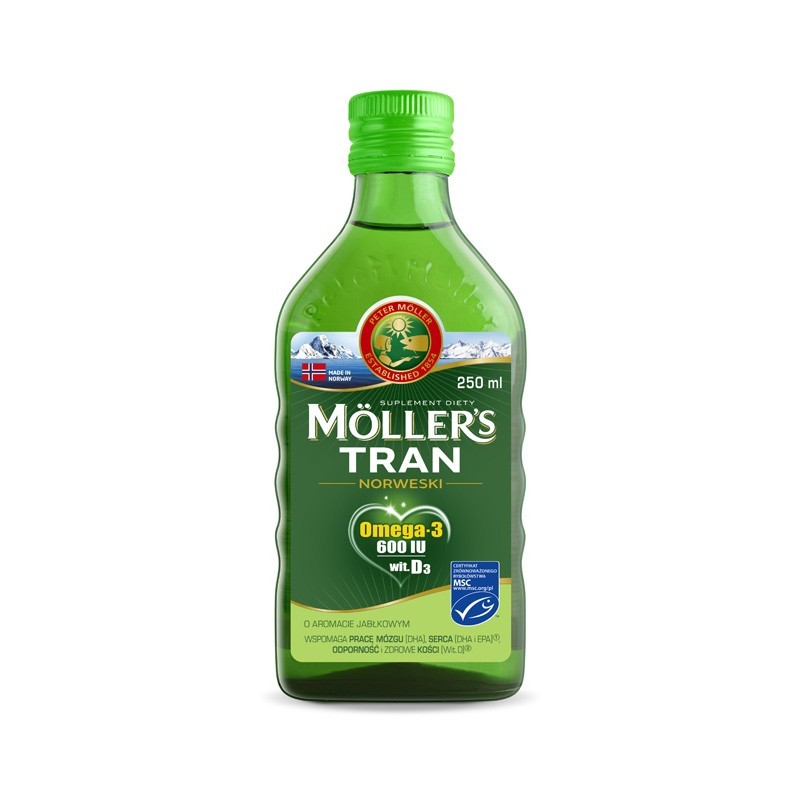  moller's tran norwerski jabłkowy