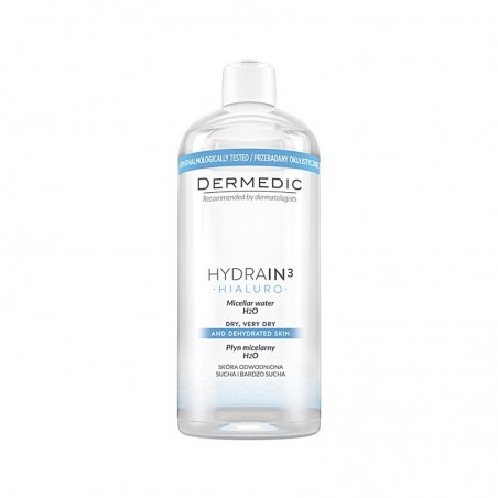  Dermedic Hydrain 3 hialuro płyn micelarny, 500 ml 