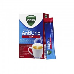 Vicks Antigrip Max (1000 mg + 16 mg + 4 mg)/ saszetka, 14 saszetek