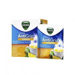 Vicks Antigrip Complex 500 mg + 200 mg + 10 mg,  10 saszetek