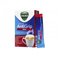 Vicks Antigrip Max (1000 mg + 16 mg + 4 mg)/ saszetka, 10 saszetek