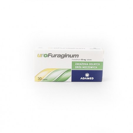 Urofuraginum 50 mg, 30 tabletek