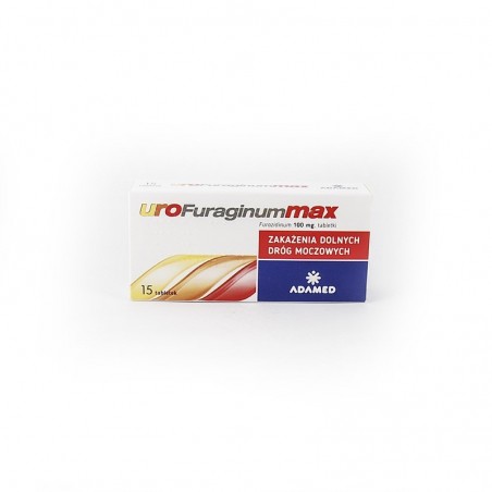 Urofuraginum Max 100 mg, 15 tabletek