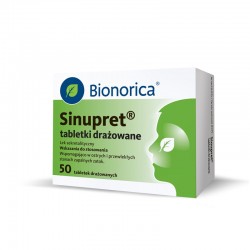 Sinupret 50 tabletek