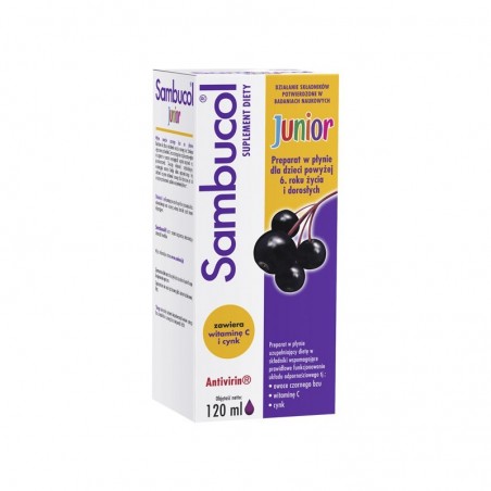 Sambucol Junior płyn 120 ml