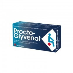 Procto-Glyvenol 400 mg + 40 mg, 10 czopków
