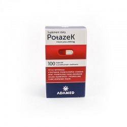 Potazek 610mg 100 kapsułek