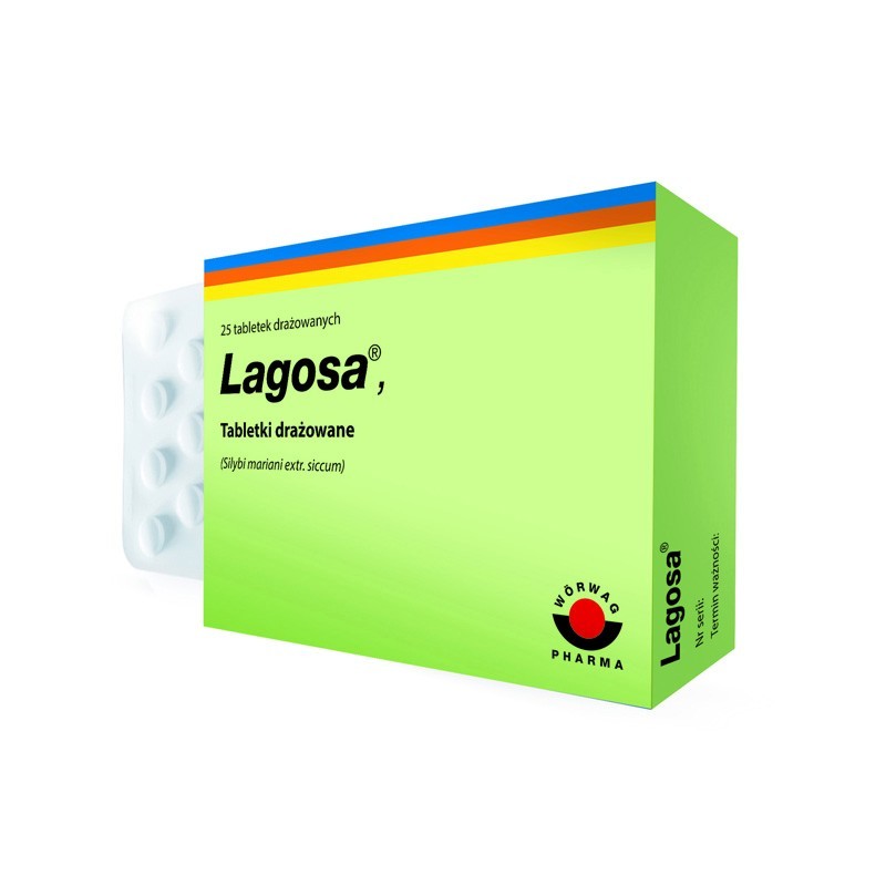 Lagosa 150 mg, 25 drażetek 