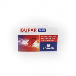 Ibupar Forte 400 mg, 20 tabletek