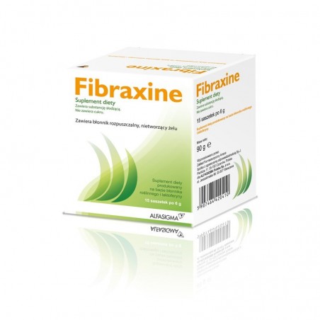 Fibraxine 15 saszetek po 6 g