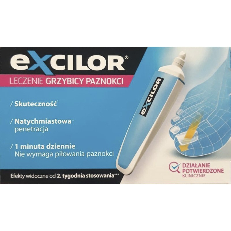 Excilor leczenie grzybicy sztyft, 3,3 ml 