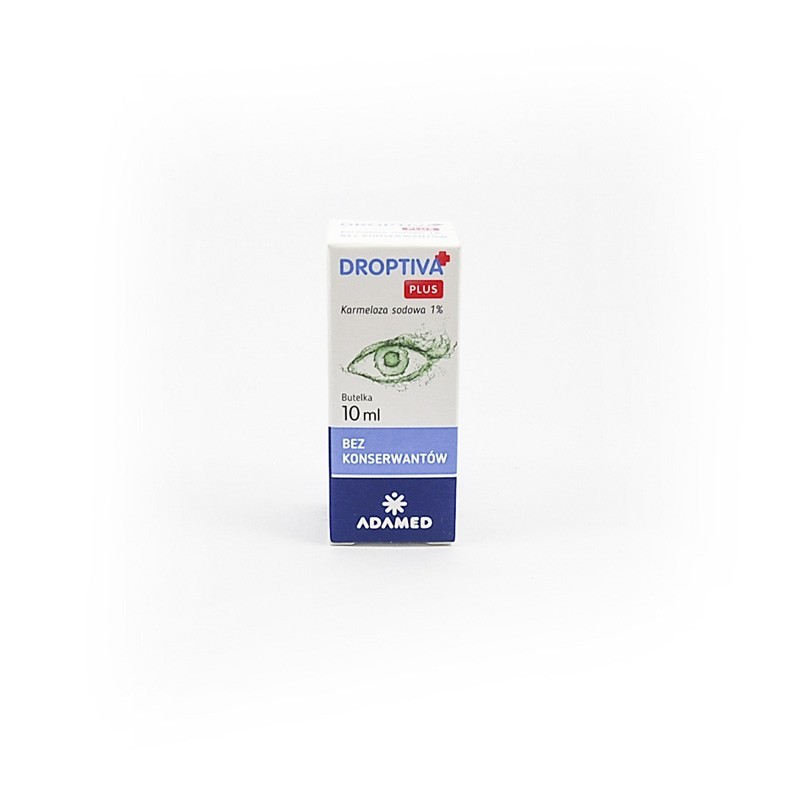 Droptiva Plus krople do oczu, 10 ml 
