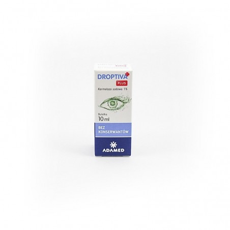  Droptiva Plus krople do oczu, 10 ml 