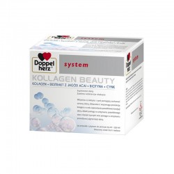 Doppelherz System Kollagen beauty płyn 30 ampułek po 25 ml