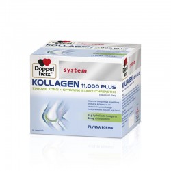 Doppelherz System Kollagen 11.000 plus płyn 30 ampułek po 25 ml
