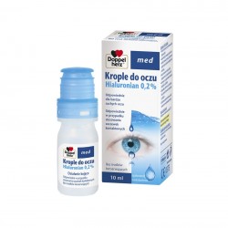 Doppelherz Med Krople do oczu Hialuronian 0,2%, 10 ml