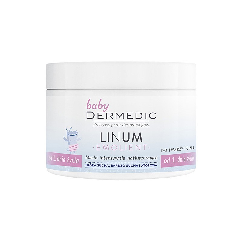 Dermedic Linum Emolient baby masło intensywnie natłuszczające, 225 ml 