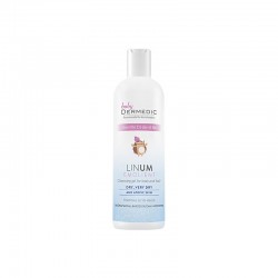 Dermedic Emolient Linum baby kremowy żel do mycia, 200 ml